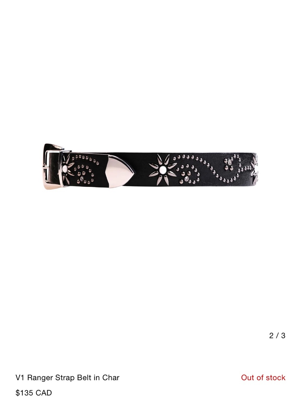 Studded belt